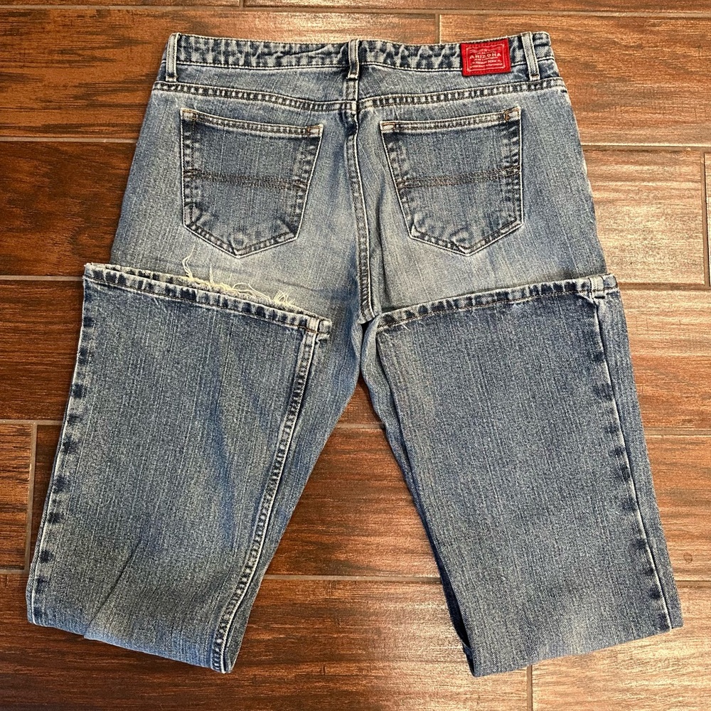 Arizona Jean Company Blue Flare Leg Jeans